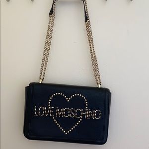 Love Moschino Black leather Bag